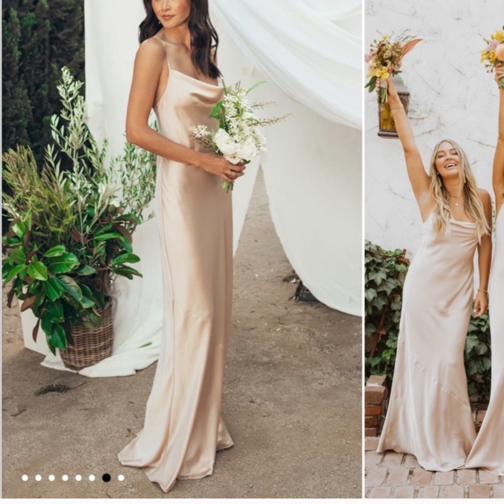 Beautiful SMYM bridesmaids dress
